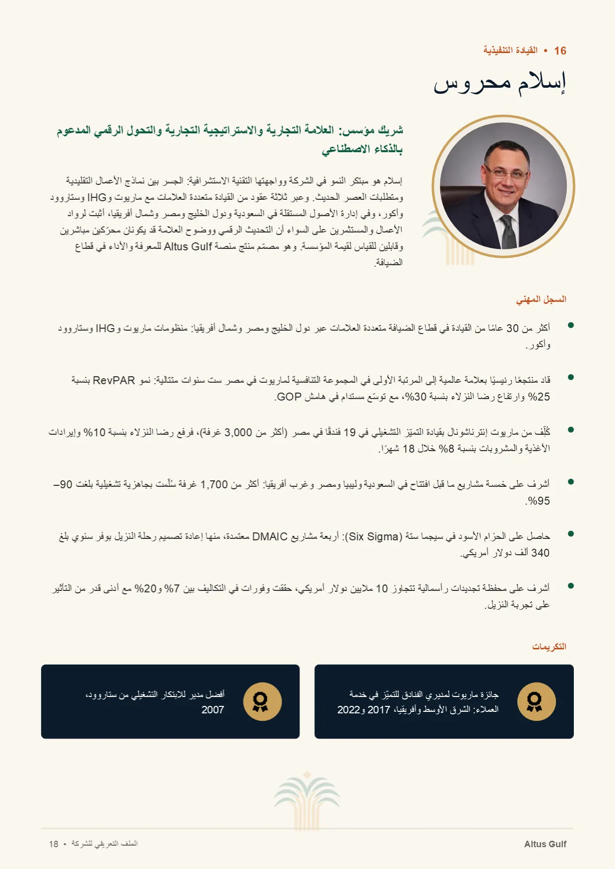 صفحة 18: إسلام محروس